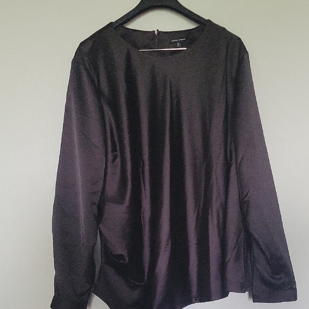 Dress Black Long Sleeve Top
